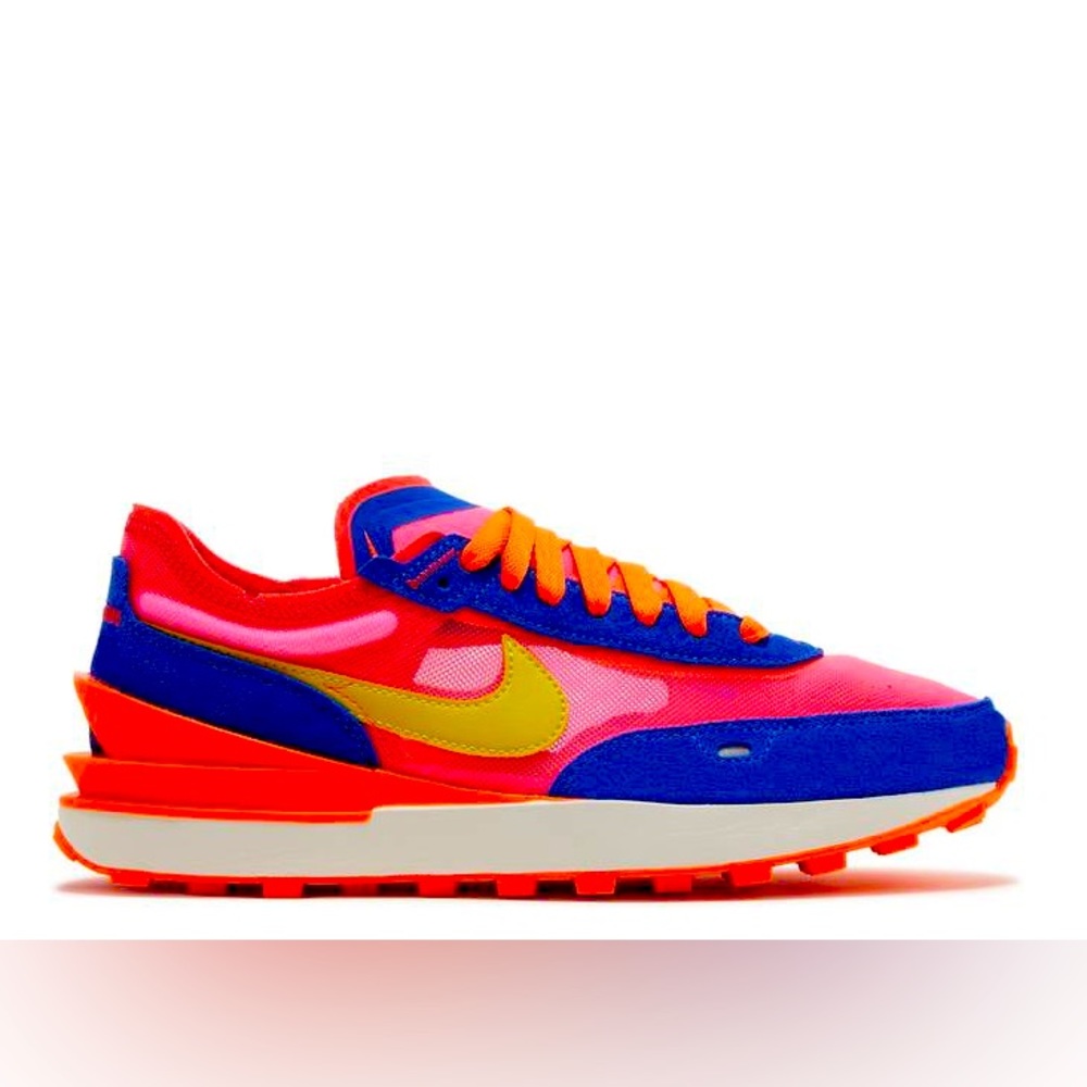🔥STUNNING🔥 Nike Waffle One SE - Racer Blue Hyper Pink